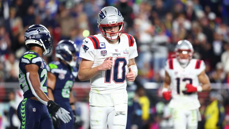 Where Patriots QB Drake Maye’s struggles against Seattle fit among worst QB performances in Super Bo