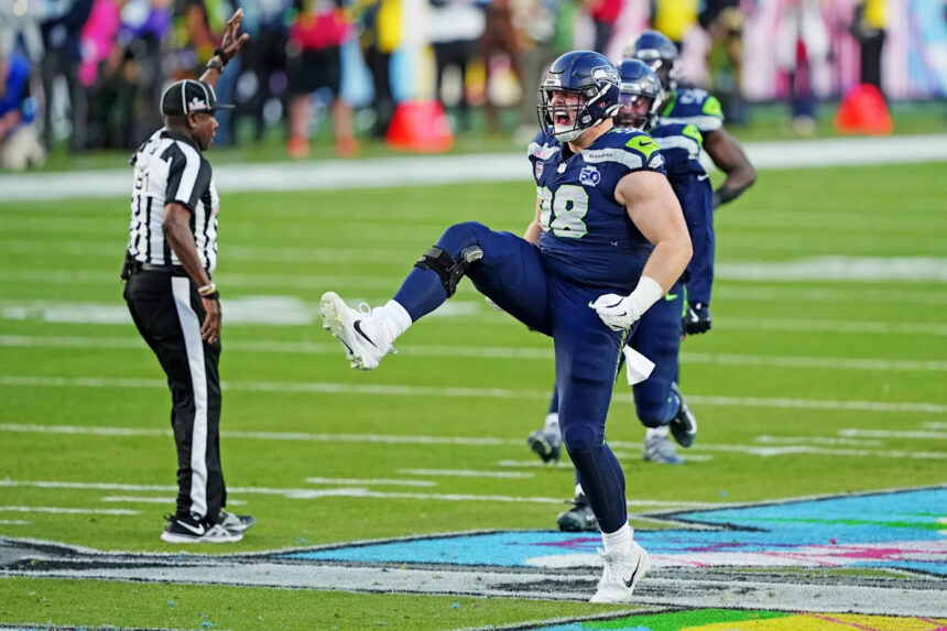 Watch: Rylie Mills’ sack to helps Seattle Seahawks win the Super Bowl