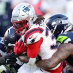 Rhamondre Stevenson scores touchdown in Patriots' Super Bowl LX loss