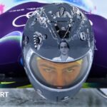Ukraine skeleton racer pays tribute to war victims on helmet