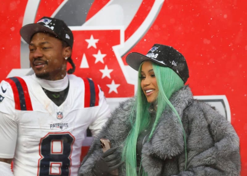 Stefon Diggs and Cardi B breakup rumors grow after Patriots Super Bowl loss