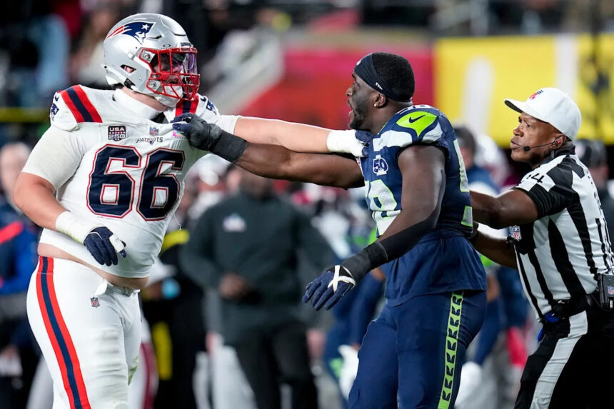 Seahawks defense targeted Patriots’ rookie offensive linemen in Super Bowl victory
