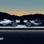 Cadillac unveil split livery in Super Bowl advert