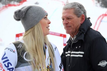 Lindsey Vonn's dad reacts to ski star's terrifying Olympic crash