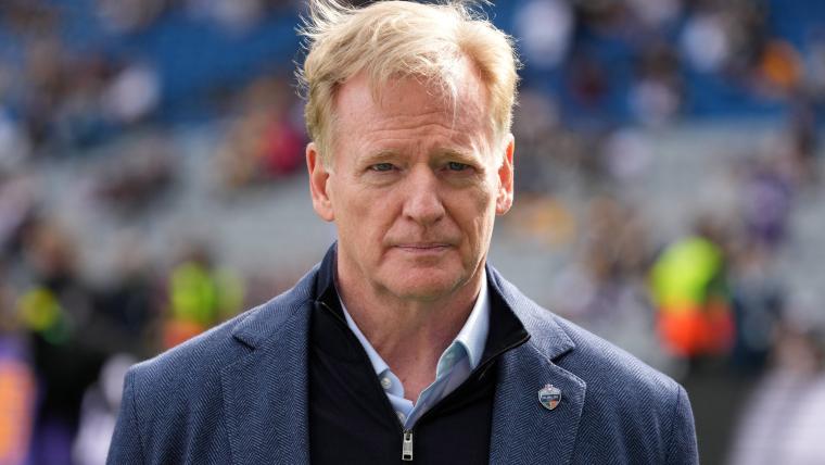 Roger Goodell shares viral moment with Bad Bunny after Super Bowl halftime show