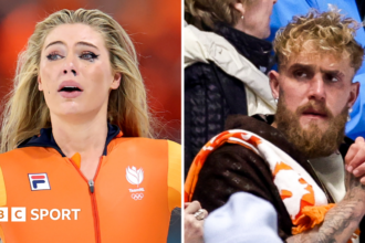 Speed skating star Leerdam wins gold as fiance Paul weeps