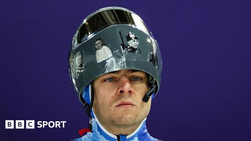 IOC bans Ukrainian racer's 'helmet of remembrance'