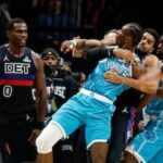 Brawl erupts during Hornets-Pistons game as win streak ends