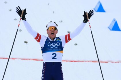 Ben Ogden wins first U.S. men's cross-country skiing medal in 50 years