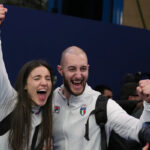 Italy takes bronze in mixed doubles curling as the US and Sweden battle for gold