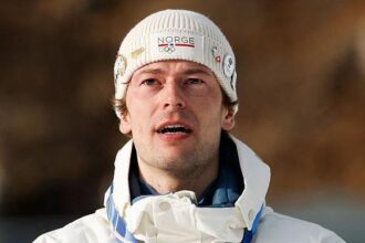 Laegreid wins bronze then confesses to affair on TV