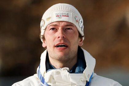 Laegreid wins bronze then confesses to affair on TV