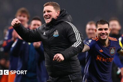 Howe savours 'special connection' with Newcastle fans after win at Spurs
