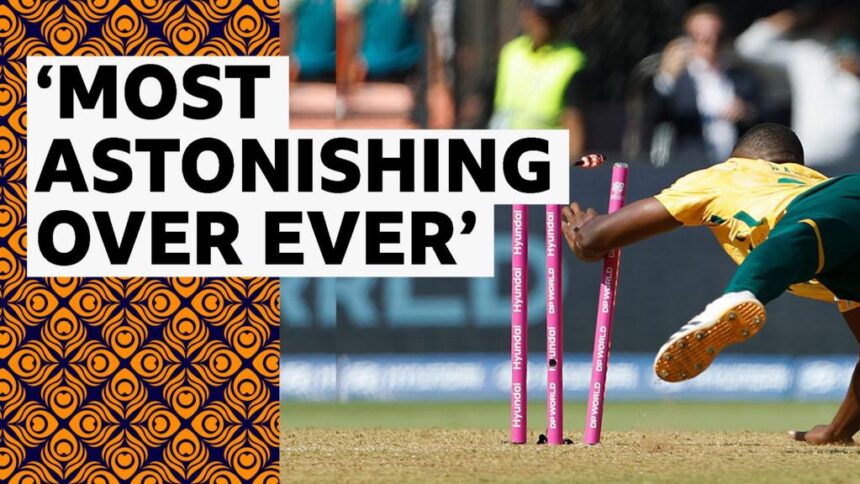 No balls, a wide & absurd run-out - a wild T20 World Cup finish