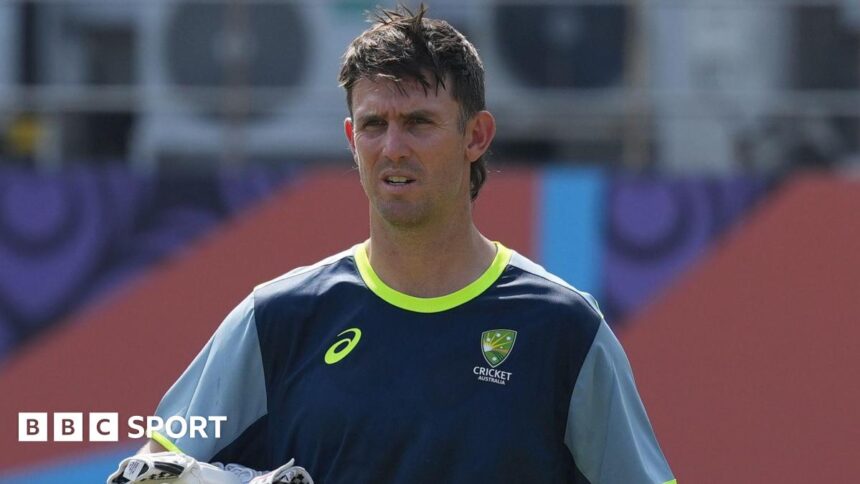 Australia's Marsh out with 'testicular bleeding'