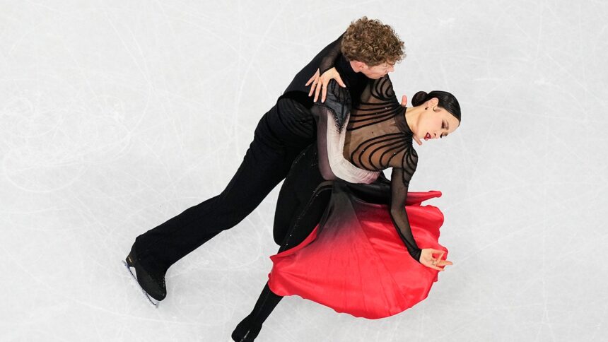 Madison Chock and Evan Bates win silver medal for Team USA in Olympic ice dance at Milan Cortina Gam