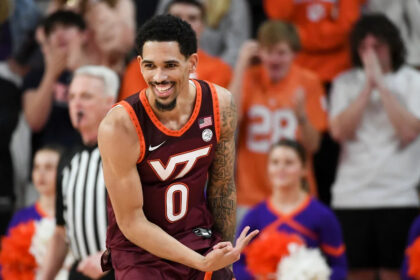 Virginia Tech picks up huge road win over No. 20 Clemson 76-66