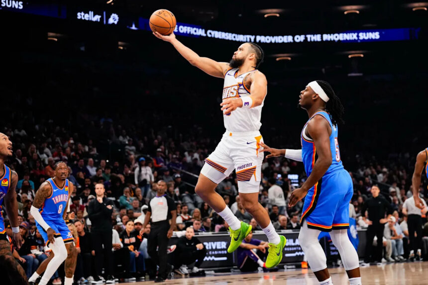Photos: Best images from Thunder's 136-109 win over Suns