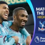 Burnley score three quickfire goals to stun Palace in comeback win