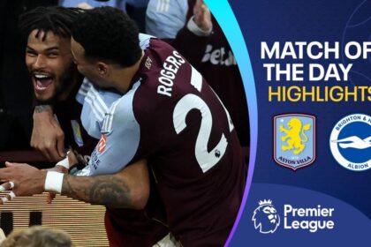 Late own goal helps Aston Villa beat Brighton