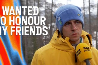 Ukrainian skeleton racer feels 'emptiness' after Olympic ban