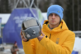 IOC boots Ukraine's Vladyslav Heraskevych from Olympics for wearing helmet honoring war victims