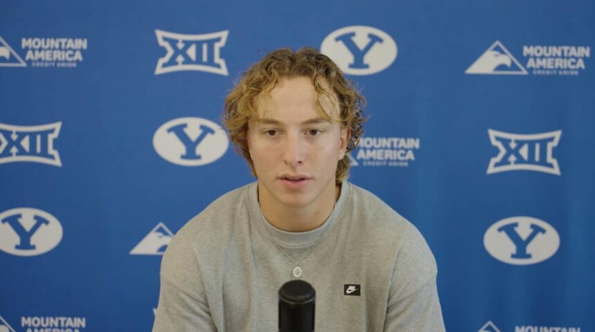 BYU football star Parker Kingston charged with felony rape