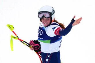 Who is Breezy Johnson's fiancé? US gold medal skier engaged at Winter Olympics