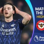 Arsenal miss chance to restore six-point lead in Brentford draw