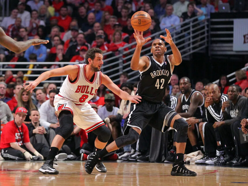 Brooklyn Nets jersey history No. 42 - Jerry Stackhouse (2012-13)