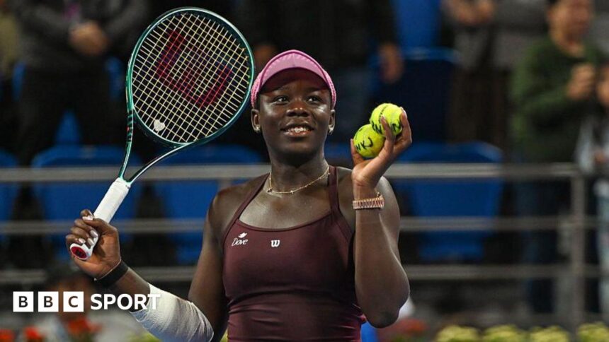 Mboko shocks Rybakina as Swiatek loses to Sakkari