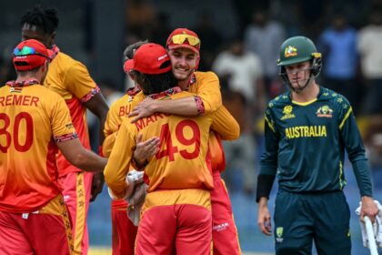 Zimbabwe shock Australia in huge upset at T20 World Cup