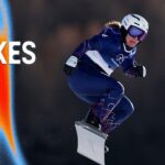 GB medal hope Bankes eliminated in snowboard cross quarter-finals