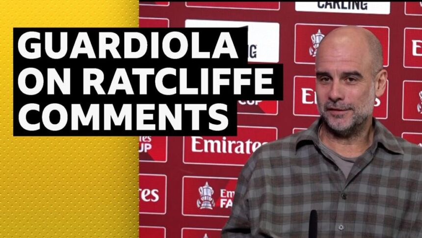 'We have a lot of work to do' - Guardiola on Ratcliffe's comments