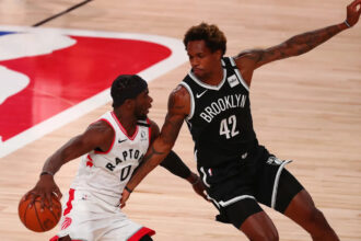 Brooklyn Nets jersey history No. 42 - Lance Thomas (2019-20)