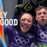 Weston and Stoecker make history as Team GB win third Olympic gold