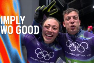 Weston and Stoecker make history as Team GB win third Olympic gold