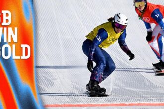 Bankes and Nightingale win snowboard cross gold for Team GB