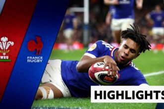 Eight-try France hammer Wales in Cardiff