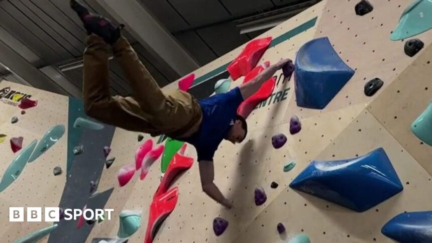 'I go up climbs where people can't go - without a hand'