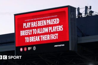 Ramadan breaks to be used across English football again