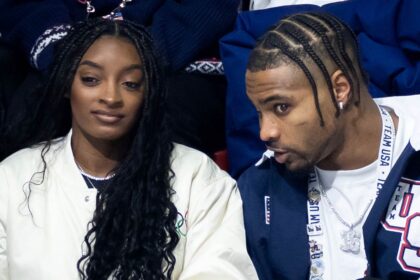 Simone Biles' NFL husband says he was nearly robbed while in Italy for Winter Olympics