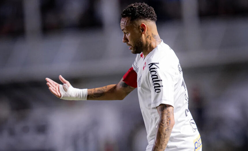 Neymar’s tackle sparks Santos banter and reactions on social media 😳