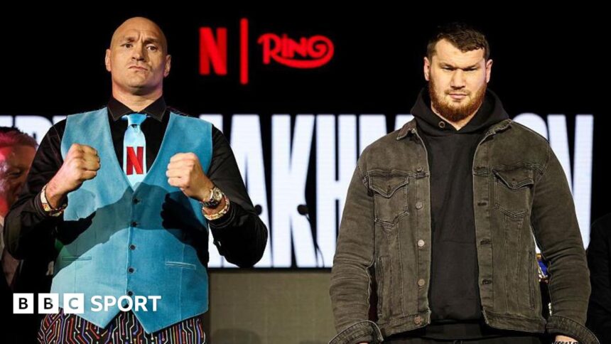 'I bring a circus' - showman Fury in 'prime' for Makhmudov fight