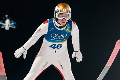 Olympic ski jumper disqualified from event over boot size