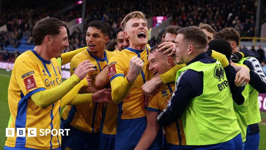 League One Mansfield to host Arsenal in fifth round - see full draw