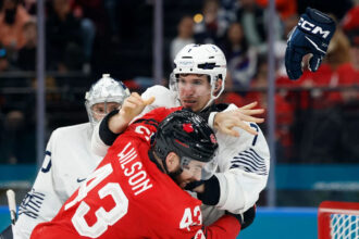 French hockey player Pierre Crinon suspended from Olympics after Tom Wilson fight