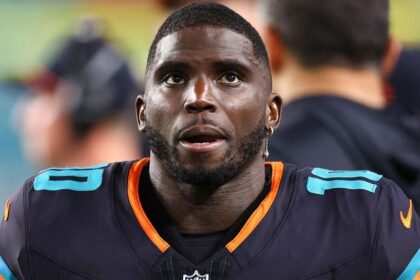 Dolphins release wide receiver Hill as part of rebuild