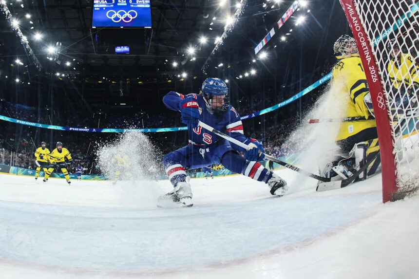 Team USA headed to women's hockey gold medal game at Winter Olympics