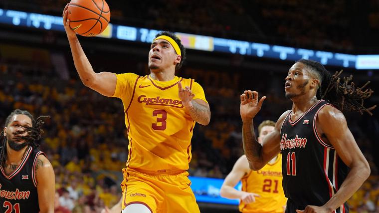 No. 6 Iowa State uses late surge to rally past No. 2 Houston Cougars